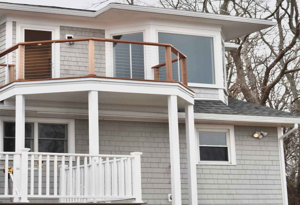 Completed outside bungalow work